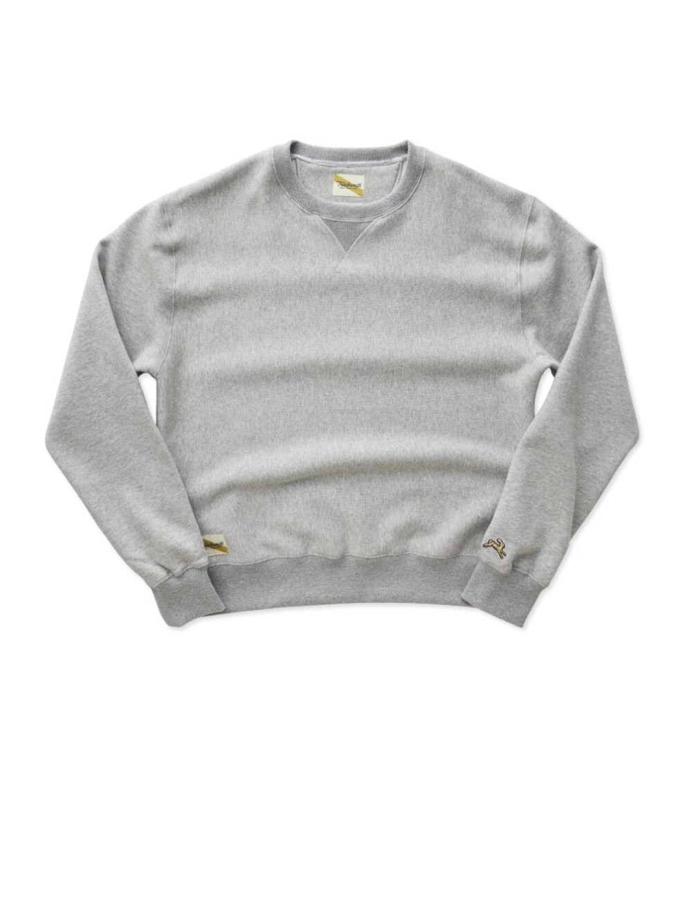 Tracksmith Trackhouse Crew Grey